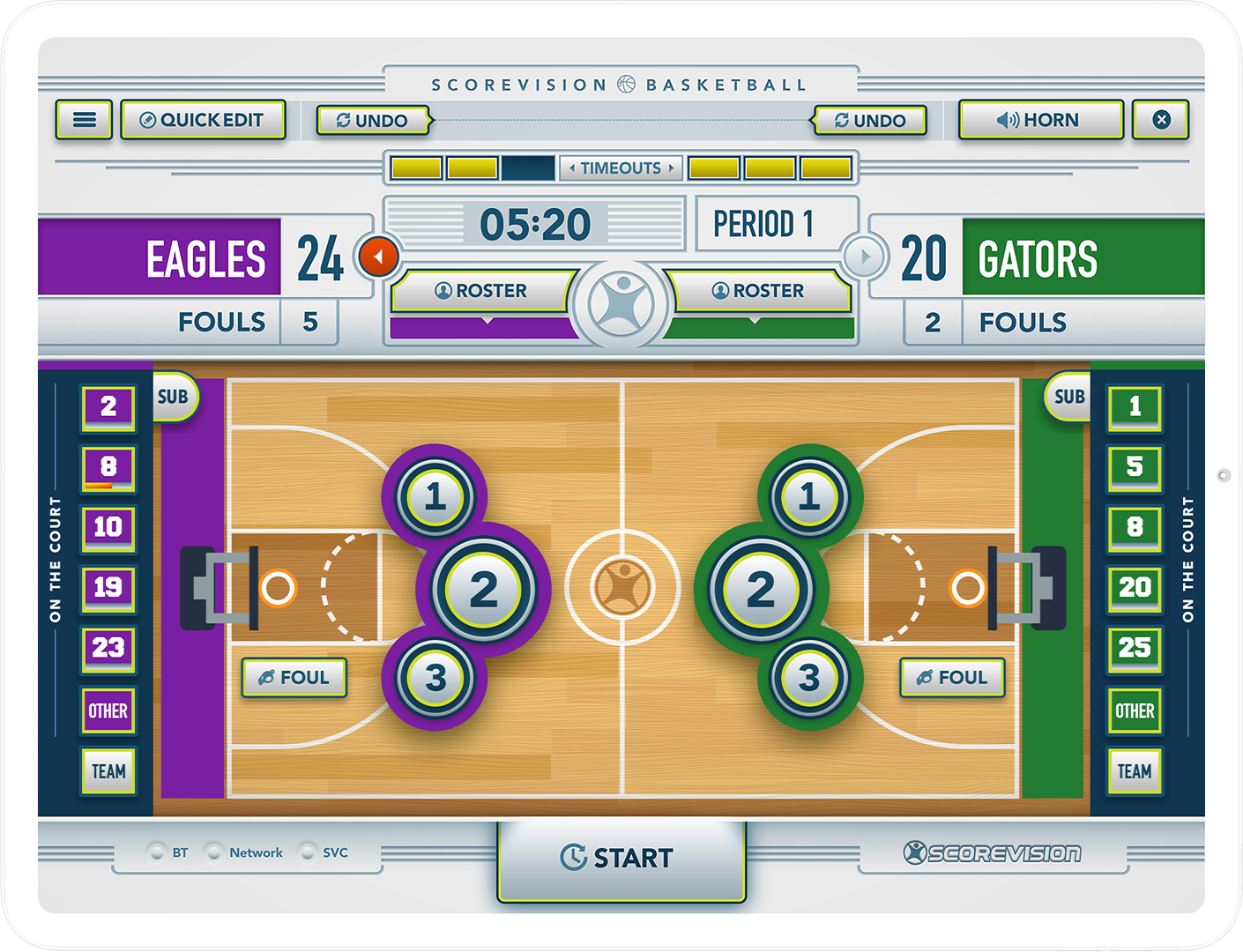 ScoreVision Subscription Scorekeeper