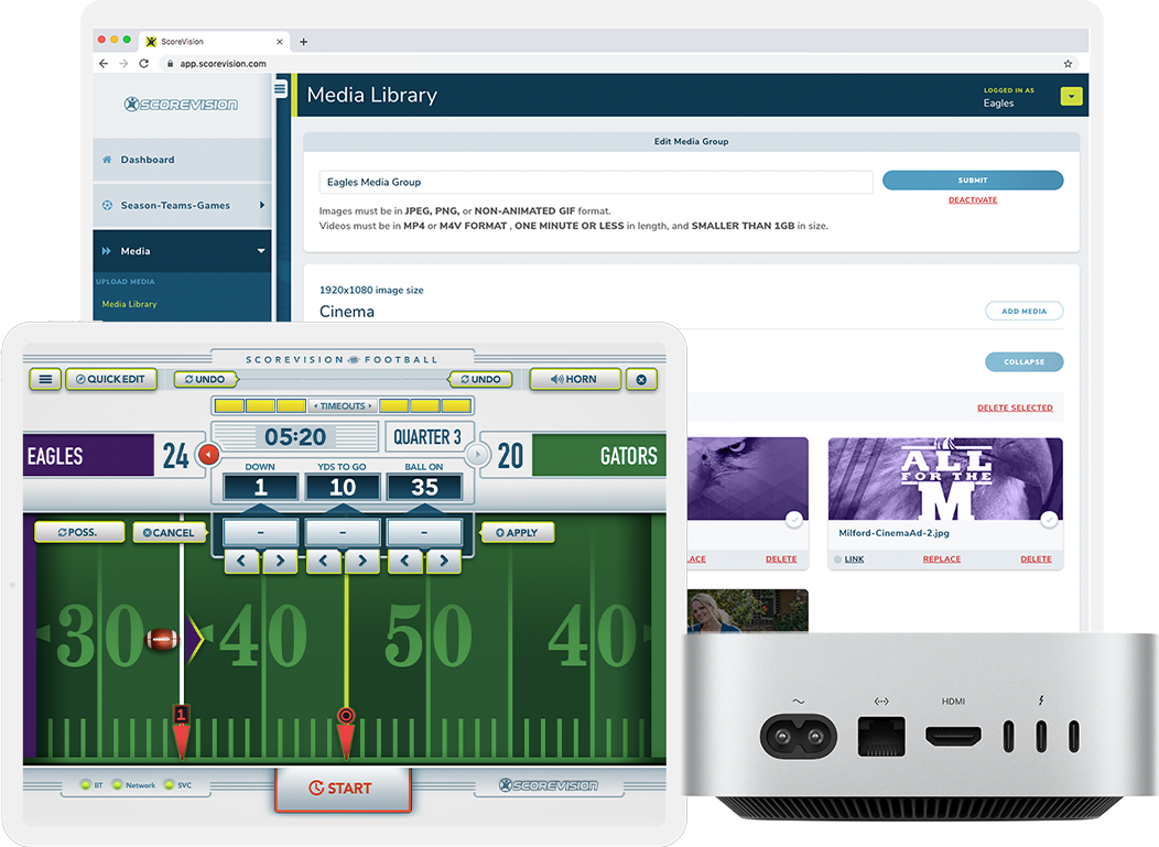 ScoreVisionLE Software