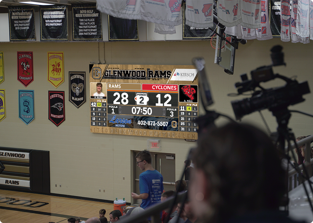 Glenwood High School Basketball Scoreboard