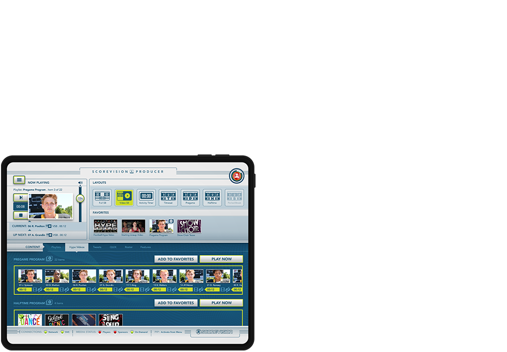 ScoreVision Basic Scoring Scorekeeper