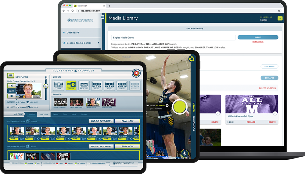 ScoreVision Production Software 