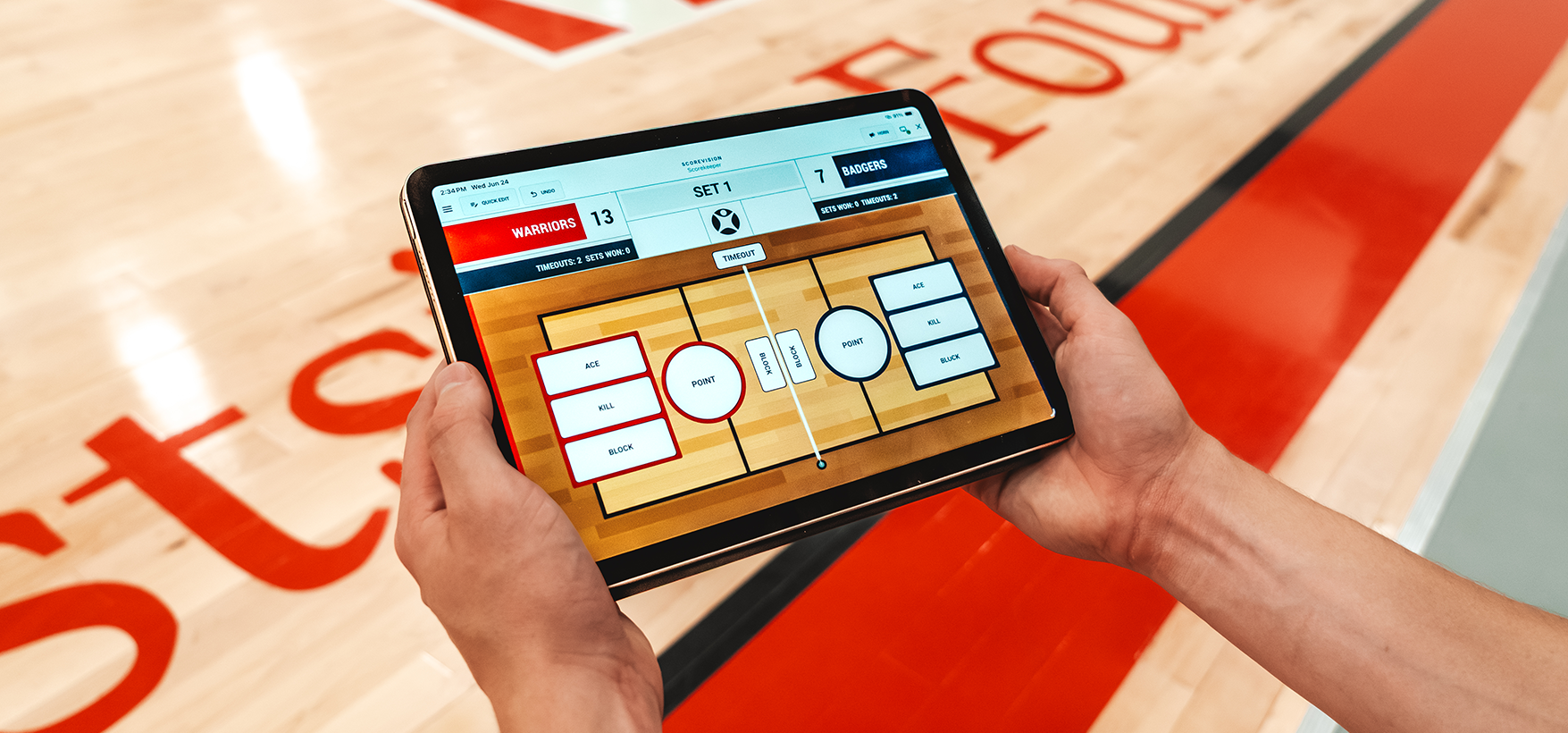 Basic Scoring in a school gym
