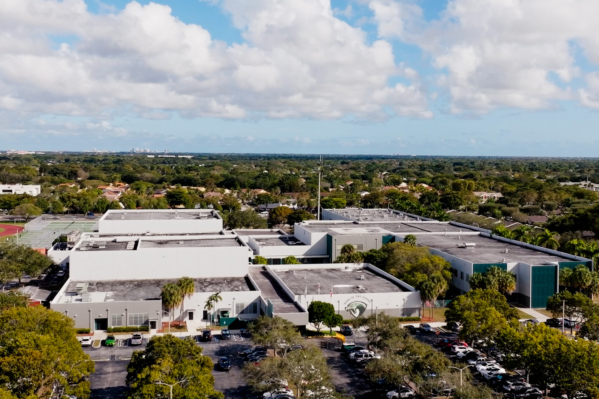 Felix Varela Senior High School—home of the Vipers in Miami, Florida.