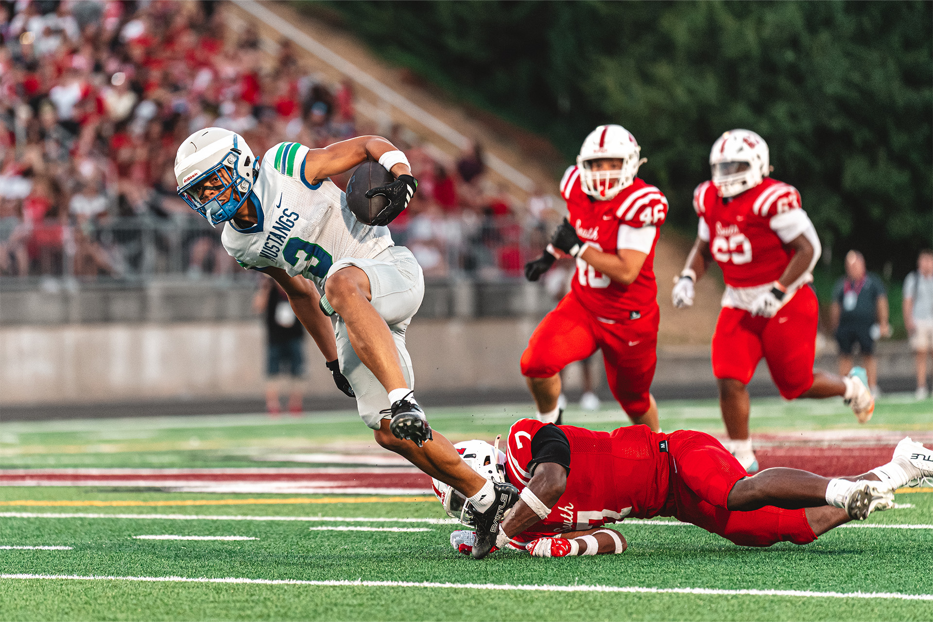 Millard South and Millard North collide in a high-energy rivalry matchup.